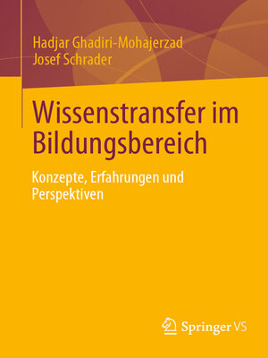 Wissenstransfer im Bildungsbereich - ebook